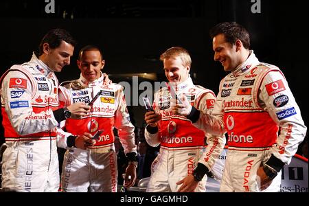 Course de Formule 1 - Mclaren Mercedes MP4-23 Lancement - Stuttgart Banque D'Images