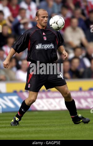 Soccer - FA Barclaycard Premiership - Southampton v Charlton Athletic. Claus Jensen, Charlton Athletic Banque D'Images