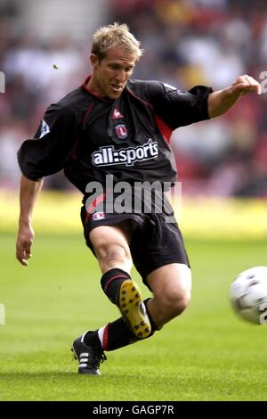 Soccer - FA Barclaycard Premiership - Southampton v Charlton Athletic. John Robinson, Charlton Athletic Banque D'Images