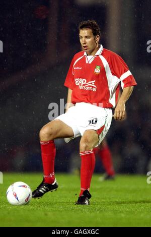 Soccer - Worthington Cup - deuxième tour - Wrexham v Everton. Darren Ferguson, Wrexham Banque D'Images