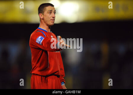 Soccer - Setanta Shield - section sud - 5e tour - St Albans City v Aldershot Town - Clarence Park Banque D'Images