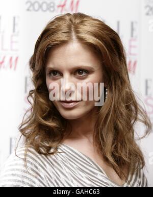 Emilia Fox arrive pour les elle style Awards 2008, The Westway, au large de Latimer Road, W10 Banque D'Images