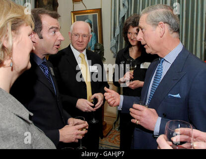 La réception de charité du prince de Galles Banque D'Images