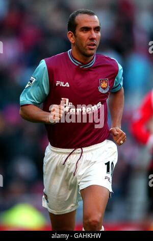 Soccer - FA Barclaycard Premiership - Sunderland v West Ham United. Paolo Di Canio de West Ham United Banque D'Images