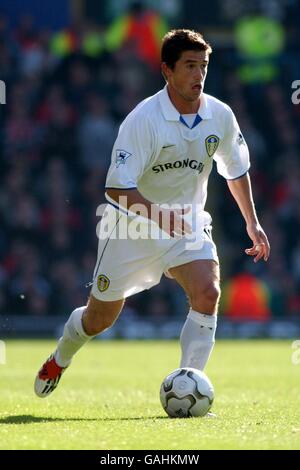 Football - FA Barclaycard Premiership - Leeds United / Liverpool. Harry Kewell, Leeds United Banque D'Images