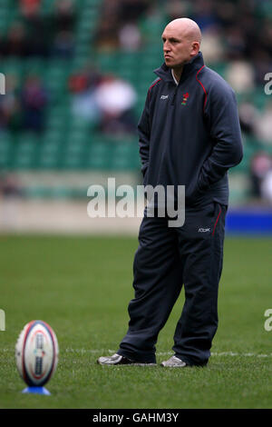 Rugby Union - RBS 6 Nations Championship 2008 - Angleterre / pays de Galles - Twickenham.Shaun Edwards, entraîneur adjoint du pays de Galles Banque D'Images