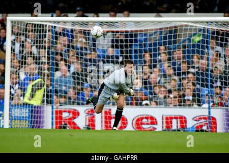 Le gardien de but de West Bromwich Albion, Russell Hoult, en action Banque D'Images