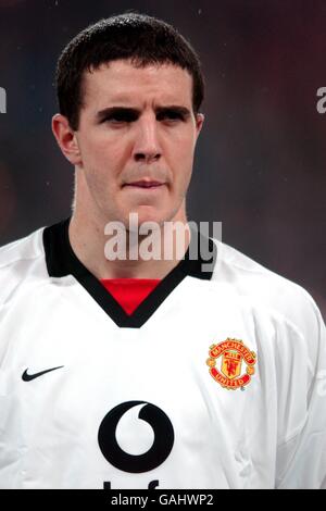 Football - Ligue des champions de l'UEFA - Groupe D - FC Bâle / Manchester United. John O'Shea, Manchester United Banque D'Images