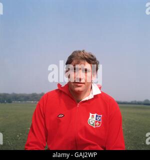 Rugby Union - entraînement des Lions britanniques. Willie John McBride, Lions britanniques Banque D'Images