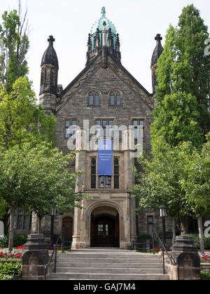 Trinity College de Toronto à l'extérieur de l'immeuble. Banque D'Images