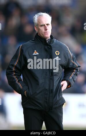 Football - FA Cup - Cinquième tour - Cardiff City / Wolverhampton Wanderers - Parc Ninian. Mick McCarthy, responsable de Wolverhampton Wanderers Banque D'Images