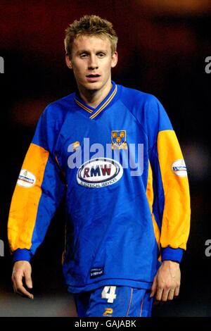 Soccer - Trophée Vans LDV - Section Nord - Lincoln City / Shrewsbury Town. Jamie Tolley, Shrewsbury Town Banque D'Images