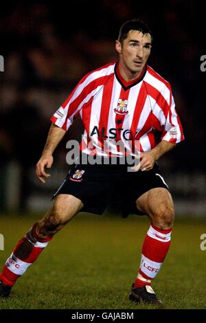 Soccer - Trophée Vans LDV - Section Nord - Lincoln City / Shrewsbury Town. Simon Yeo, Lincoln City Banque D'Images