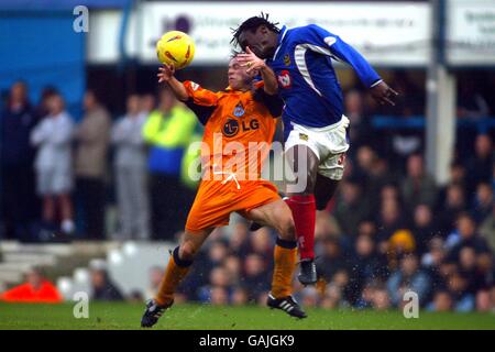 Soccer - Division de la Ligue nationale un - Portsmouth v Leicester City Banque D'Images