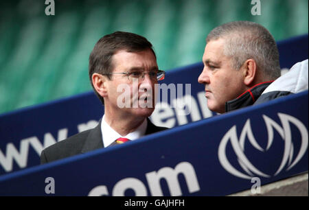 Rugby Union - Pays de Galles Conférence de presse et session de formation - Millennium Stadium Banque D'Images