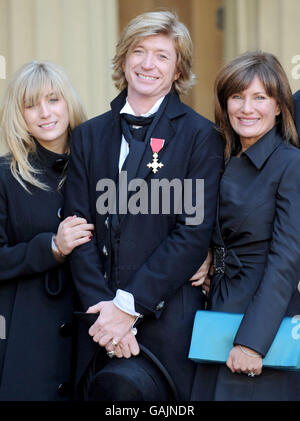 D'investiture au palais de Buckingham Banque D'Images