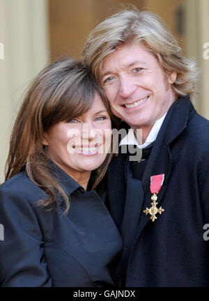 D'investiture au palais de Buckingham Banque D'Images