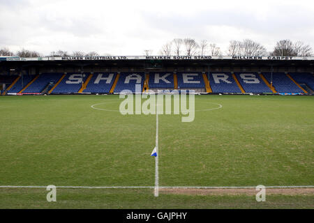 Football - Coca-Cola football League 2 - Bury contre Milton Keynes dons - Gigg Lane.Vue générale de Gigg Lane Banque D'Images