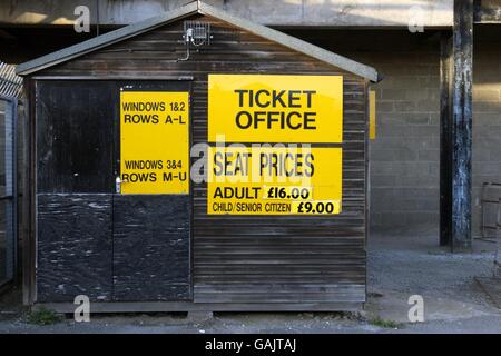 Football - Nationwide League Division 3 - Hull City ancien stade. Boothferry Park, ancienne maison de Hull City Banque D'Images