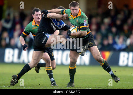 Rugby Union - Powergen Cup - Quart de finale - Baignoire v Northampton Saints Banque D'Images