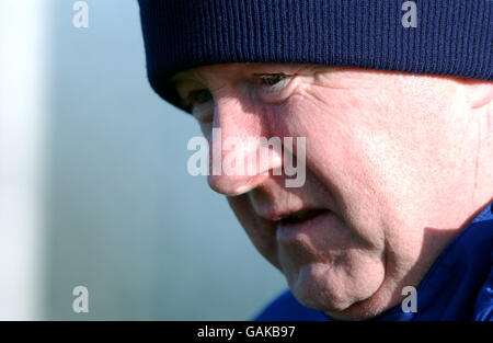 Football - amical - Nottingham Forest Academy v Corée sous 21's. Mike Walsh, directeur de Southport Banque D'Images