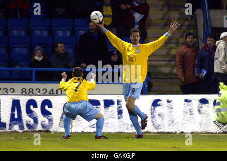 Football - Coupe de AXA - Troisième round - Gillingham v Sheffield Mercredi Banque D'Images