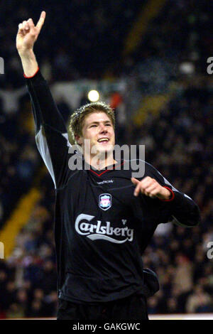 Soccer - Coupe Worthington - Semi Final - Première étape - Sheffield United v Liverpool Banque D'Images