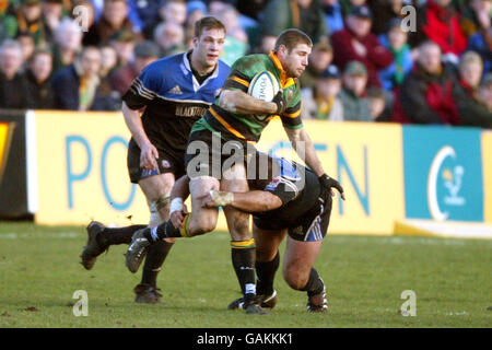 Rugby Union - Powergen Cup - Quart de finale - Baignoire v Northampton Saints Banque D'Images