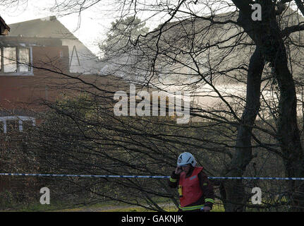 Accident d'avion Kent Banque D'Images