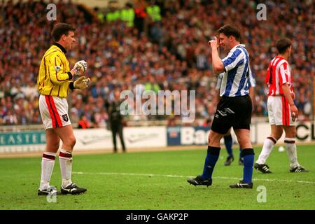 Football - Coupe - Semi Final - Sheffield Wednesday v Sheffield United - Stade de Wembley Banque D'Images