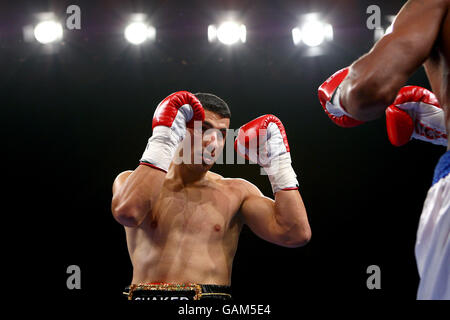 Boxe - Poids moyens WBA Super Titre - Anthony Mundine v Nader Hamdan - Sydney Entertainment Centre Banque D'Images