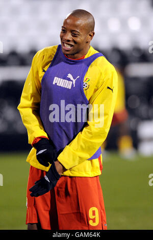 Football - International friendly - Ghana / Mexique - Craven Cottage. Junior Agogo, Ghana Banque D'Images