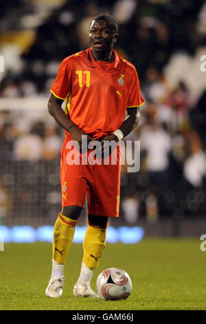 Football - International friendly - Ghana / Mexique - Craven Cottage. Sulli Muntari, Ghana Banque D'Images