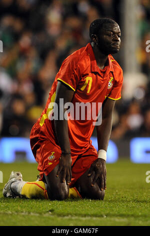 Football - International friendly - Ghana / Mexique - Craven Cottage. Sulli Muntari, Ghana Banque D'Images