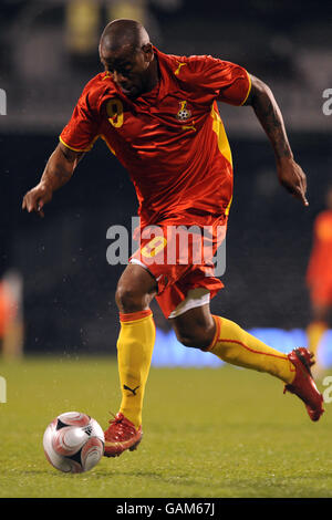 Football - International friendly - Ghana / Mexique - Craven Cottage. Junior Agogo, Ghana Banque D'Images