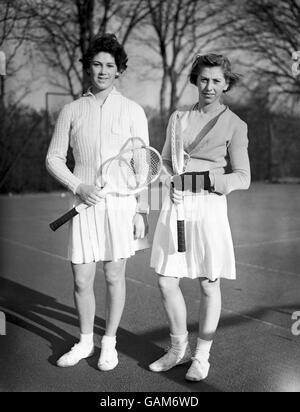 Tennis - Championnat junior de tennis sur gazon de Wimbledon - Banque D'Images