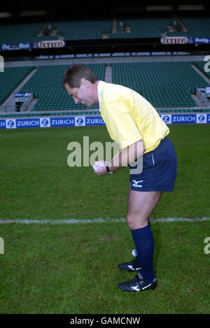 Rugby Union - de l'Arbitre Banque D'Images