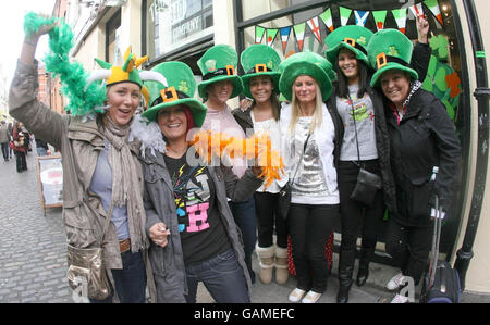 Les célébrations de la Saint-Patrick Banque D'Images