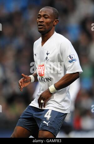 Football - Barclays Premier League - Manchester City / Tottenham Hotspur - City of Manchester Stadium.Didier Zokora, Tottenham Hotspur Banque D'Images