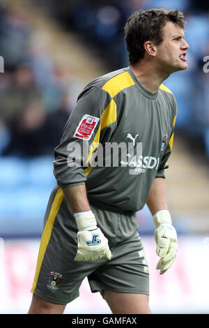 Football - Championnat de la ligue de football Coca-Cola - Coventry City / Norwich City - Ricoh Arena. Andy Marshall, gardien de but de Coventry City Banque D'Images