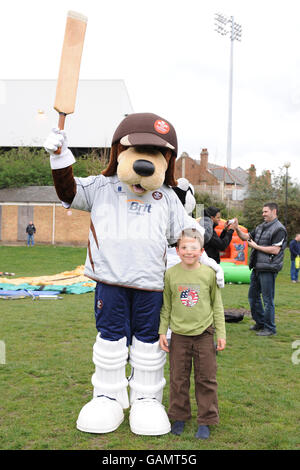 Soccer - Fulham Community Day - Bishops Park.Activités ayant lieu lors de la journée de sensibilisation de la communauté Banque D'Images