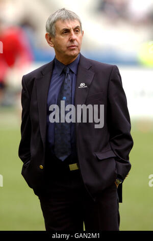 Rugby Union - le championnat RBS six Nations - France / Ecosse.Ian McGeechan, entraîneur écossais Banque D'Images