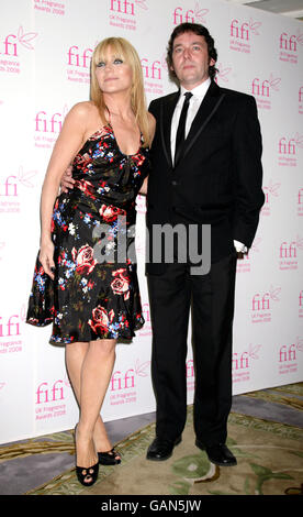 Fifi Fragrance Awards 2008 - Londres.Michelle Collins et Sean Gallagher assistent aux FiFi UK Fragrance Awards 2008, qui se tiennent au Dorchester, Londres. Banque D'Images