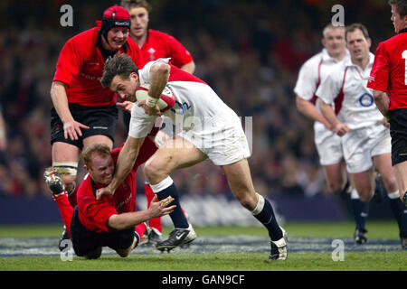 Rugby Union - le tournoi des Six Nations - Pays de Galles v Angleterre Banque D'Images