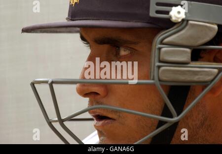 - Coupe du Monde de Cricket 2003 - Angleterre v Inde - des filets. Banque D'Images