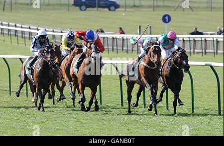 Les courses de chevaux - Craven Réunion - Newmarket Banque D'Images