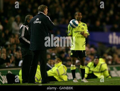 Soccer - Barclays Premier League - Everton v Chelsea - Goodison Park Banque D'Images