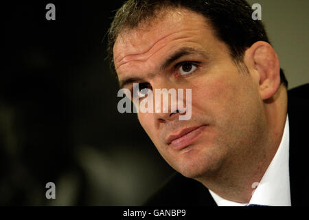 Rugby Union - Martin Johnson Conférence de presse - Twickenham Banque D'Images