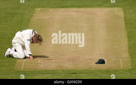 Cricket - Liverpool Victoria County Championship - Division One - Yorkshire v Nottinghamshire - Jour deux - Headingley Carnegie Banque D'Images