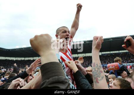 Soccer - Championnat de Football Coca-Cola - Stoke City v Leicester City - Britannia Stadium Banque D'Images